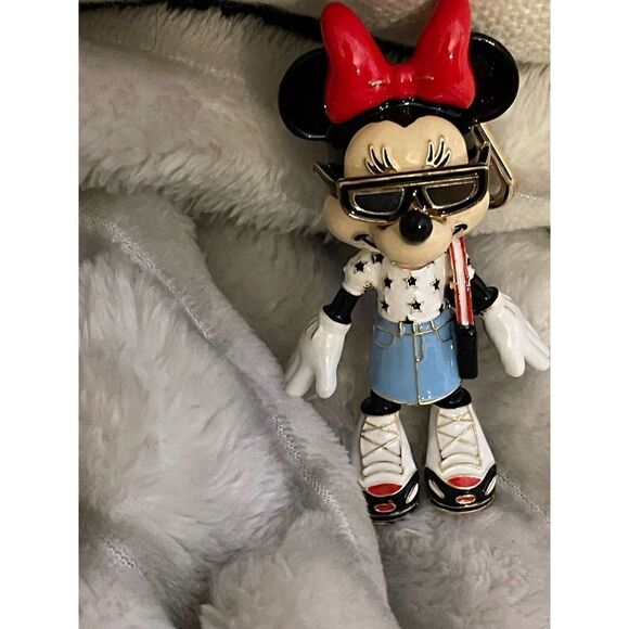 BaubleBar Accessories - COPY - Baublebar disney bag charm/keychain minnie mouse fashionista bling